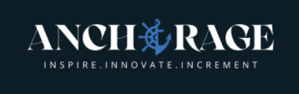 Anchorage with dark background